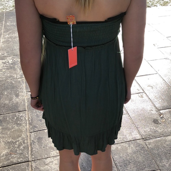 Strapless Boho halter Dress - Picture 3 of 3